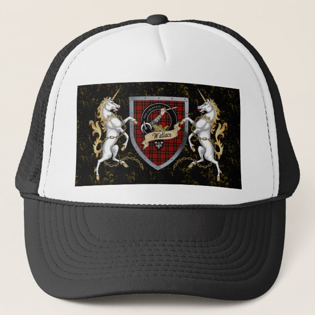 Gorra De Camionero Wallace Unicorn (Anverso)