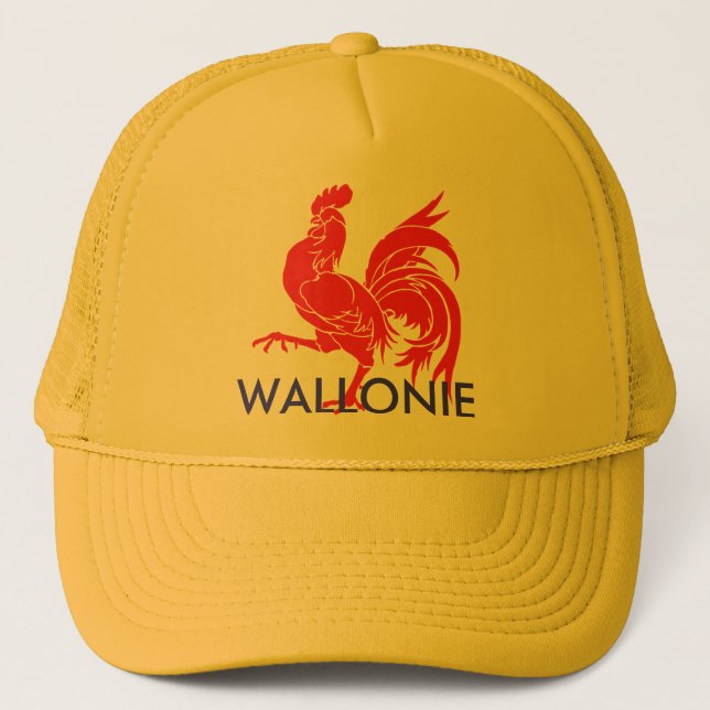 Gorra De Camionero wallonie del wallon del coq (Anverso)