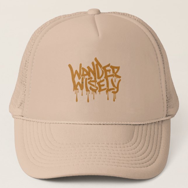 Gorra De Camionero Wander Wisely (Anverso)
