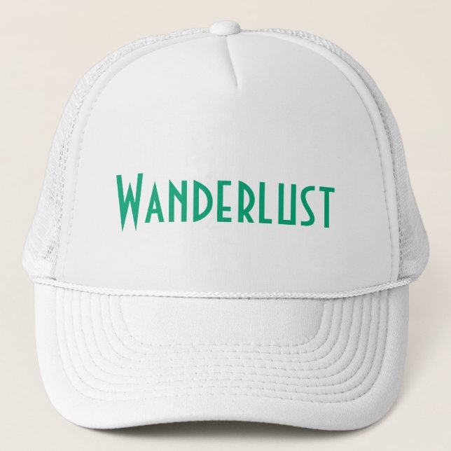 Gorra De Camionero Wanderlust Trucker Hat (Anverso)