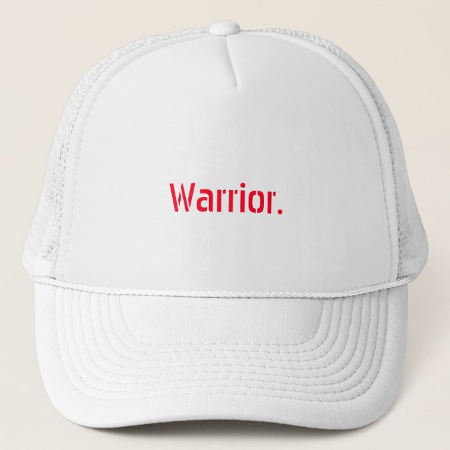 Gorra De Camionero Warrior Trucker Hat (Anverso)