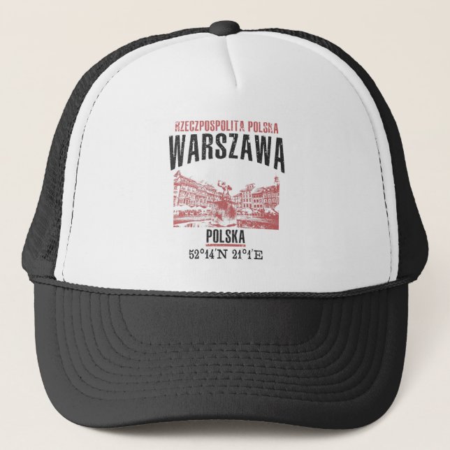 Gorra De Camionero Warszawa (Anverso)