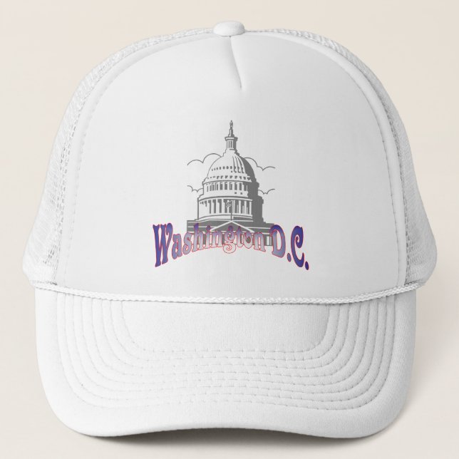 Gorra De Camionero Washington D.C. Hat (Anverso)