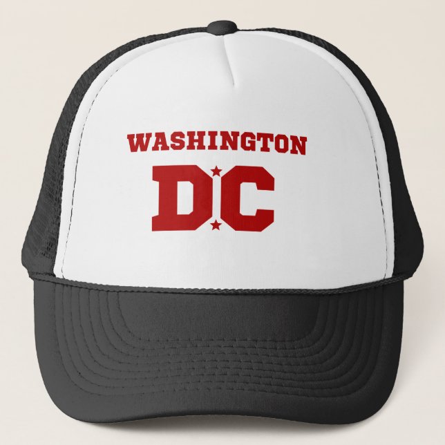 Gorra De Camionero Washington DC (Anverso)