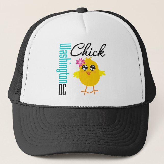 Gorra De Camionero Washington DC Chick (Anverso)