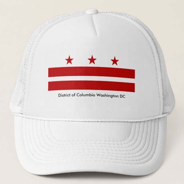 Gorra De Camionero Washington DC del distrito de Columbia (Anverso)