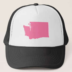 Gorra De Camionero Washington en rosa