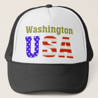 Gorra De Camionero ¡Washington los E.E.U.U.!