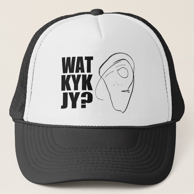 Gorra De Camionero ¿Wat Kyk Jy? (Anverso)