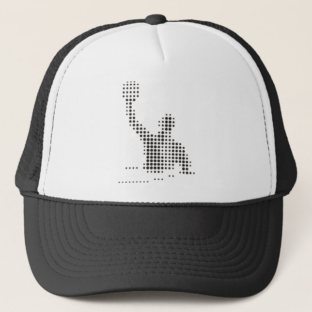 Gorra De Camionero Water polo Player (Anverso)