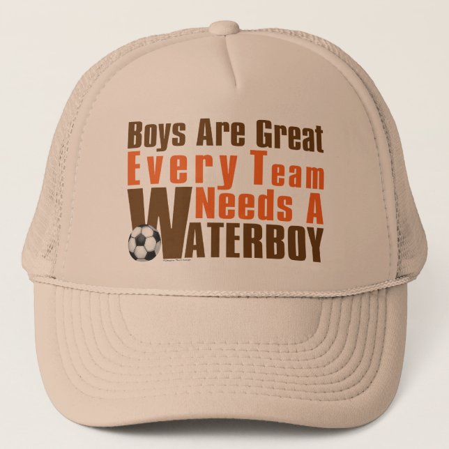 Gorra De Camionero Waterboy Soccer (Anverso)