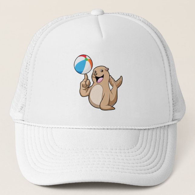 Gorra De Camionero Waterpolo de agua residual (Anverso)