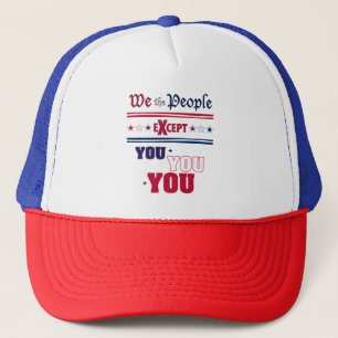 Gorra De Camionero We the People 