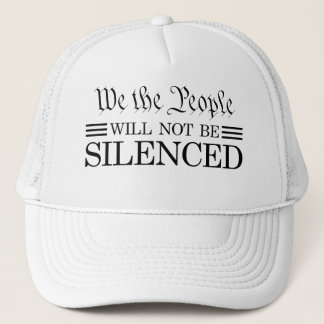 Gorra De Camionero We The People Will Not Be Silenced