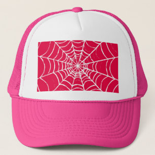 Gorra De Camionero Web rosa