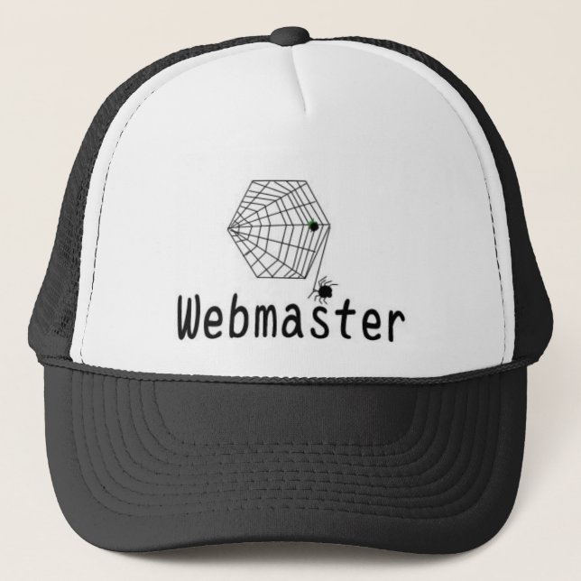 Gorra De Camionero webmaster. (Anverso)