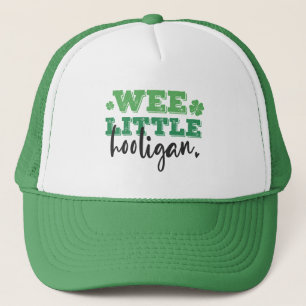 Gorra De Camionero Wee Little Hooligan   Funny St. Patrick's Day