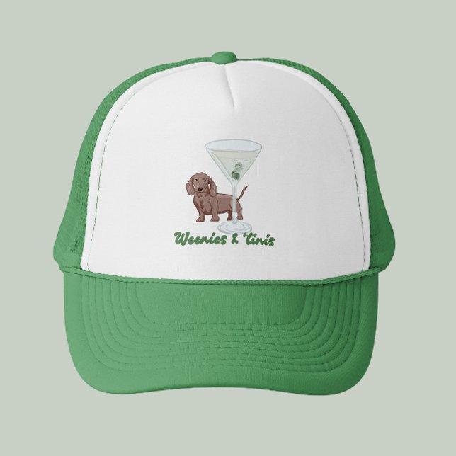 Gorra De Camionero weenies y martinis (Subido por el creador)