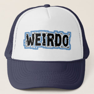 Gorra De Camionero WEIRDO - Fondo azul