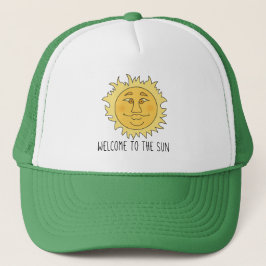 Gorra de camionero Welcome Sun