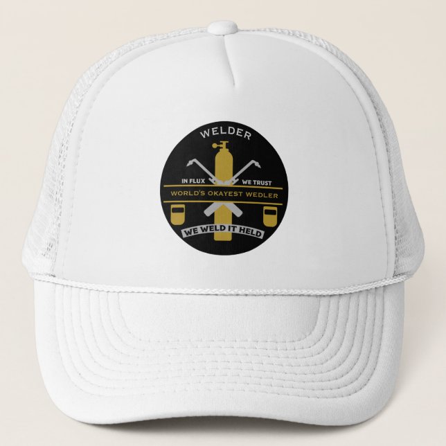Gorra De Camionero Welding Humor Gift (Anverso)