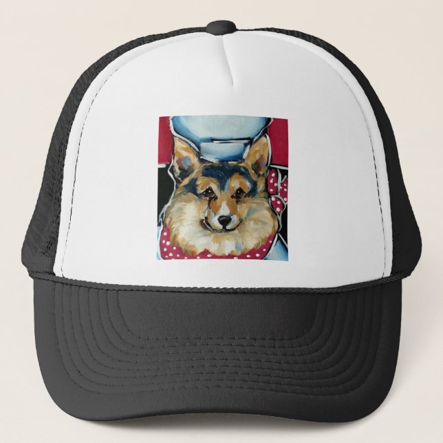 Gorra De Camionero Welsh Corgi Cardigan (Anverso)