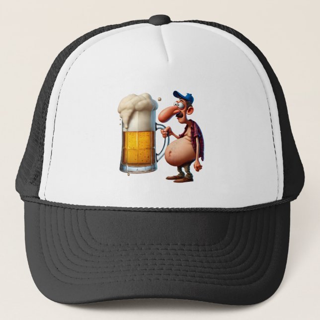 Gorra De Camionero Wer trägt meine Maß Bier? Der kleine Sepp (Anverso)