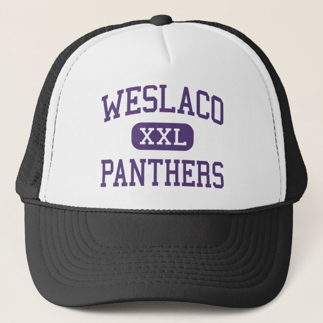 Gorra De Camionero Weslaco - panteras - High School secundaria - (Anverso)