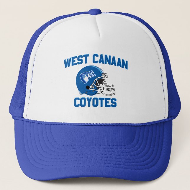 Gorra De Camionero West Canaan Coyotes (Anverso)