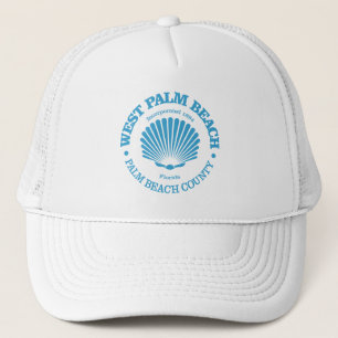 Gorra De Camionero West Palm Beach (concha de mar)