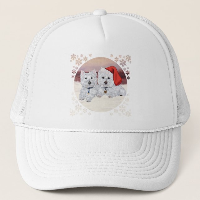 Gorra De Camionero Westies en Invierno (Anverso)