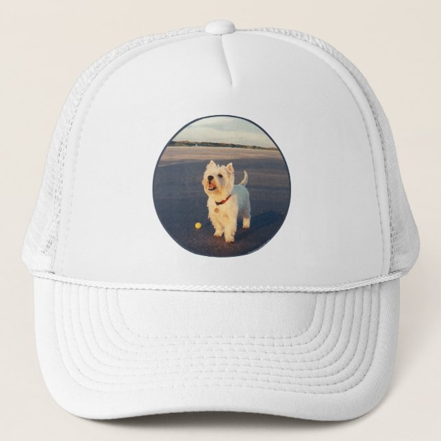 Gorra De Camionero Westies y el Océano (Anverso)