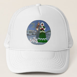 Gorra De Camionero Westies y villancicos familiares
