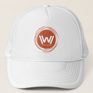 Gorra De Camionero Westworld   Logotipo de Sol estilizado