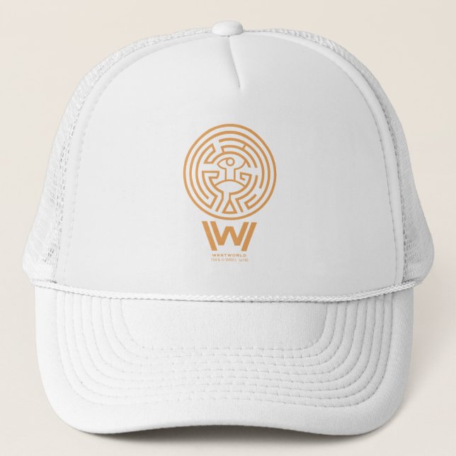 Gorra De Camionero Westworld | Símbolo de Maze (Anverso)