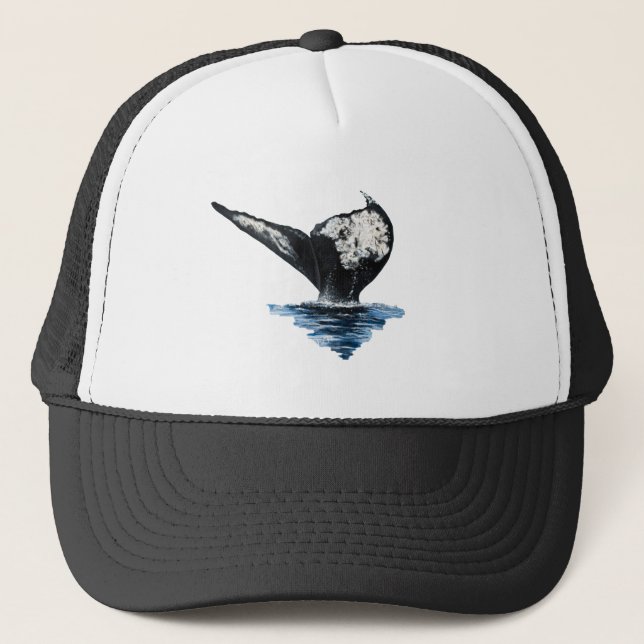 Gorra De Camionero Whale Tail (Anverso)