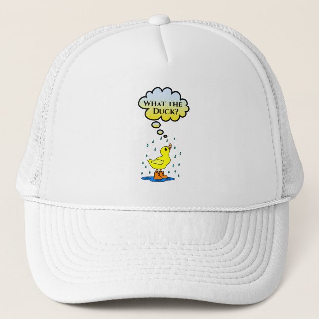 Gorra De Camionero What the Duck? Trucker Hat (Anverso)