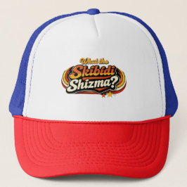 Gorra De Camionero What the Skibidi Shizma? Retro Graphic Hat