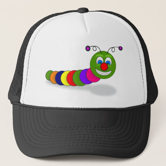 Gorra De Camionero Whimsical Garden Bug (Anverso)