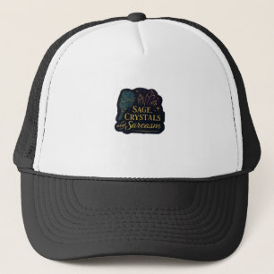Gorra De Camionero Whimsigoo Fantasía Bosques Místicos, Luna y Mágica
