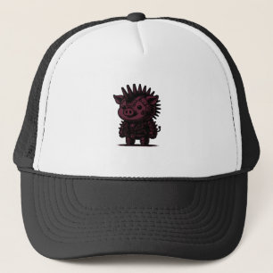Gorra De Camionero Whimsigoth Cyborg Sloth Vintage Art Design Classic
