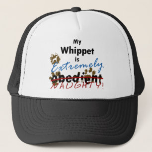 Gorra De Camionero Whippet extremadamente travieso