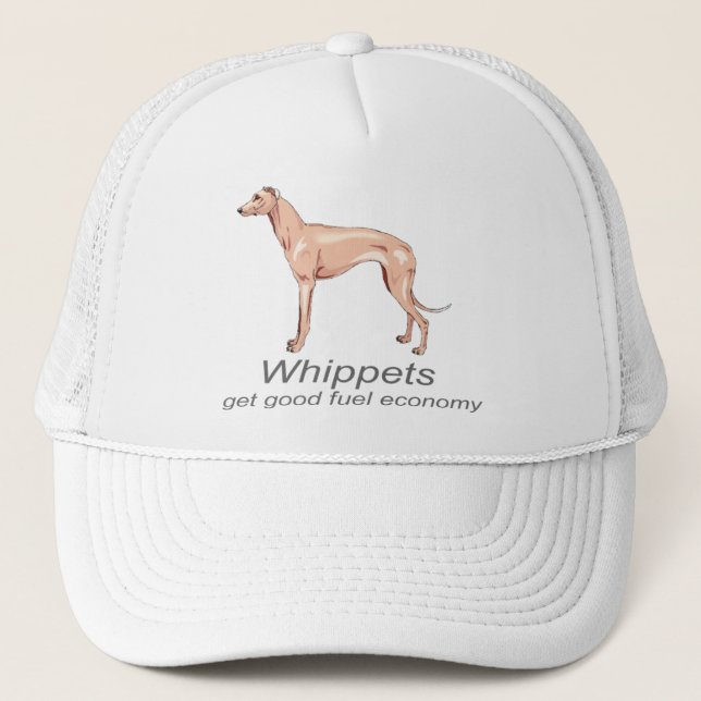 Gorra De Camionero Whippets (Anverso)