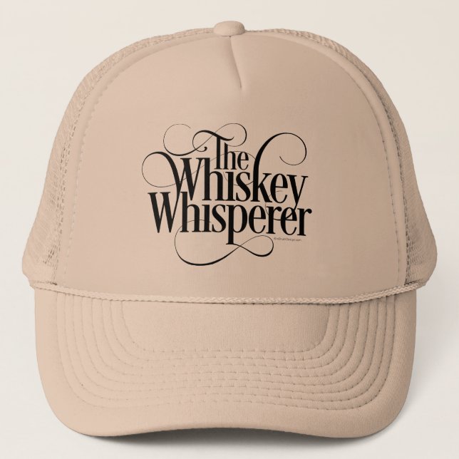 Gorra De Camionero Whiskey Whisperer Trucker Hat (Anverso)
