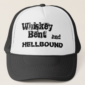 Gorra De Camionero Whisky doblado, y, HELLBOUND