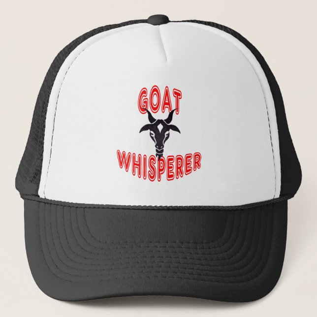 Gorra De Camionero Whisperer de la cabra (Anverso)