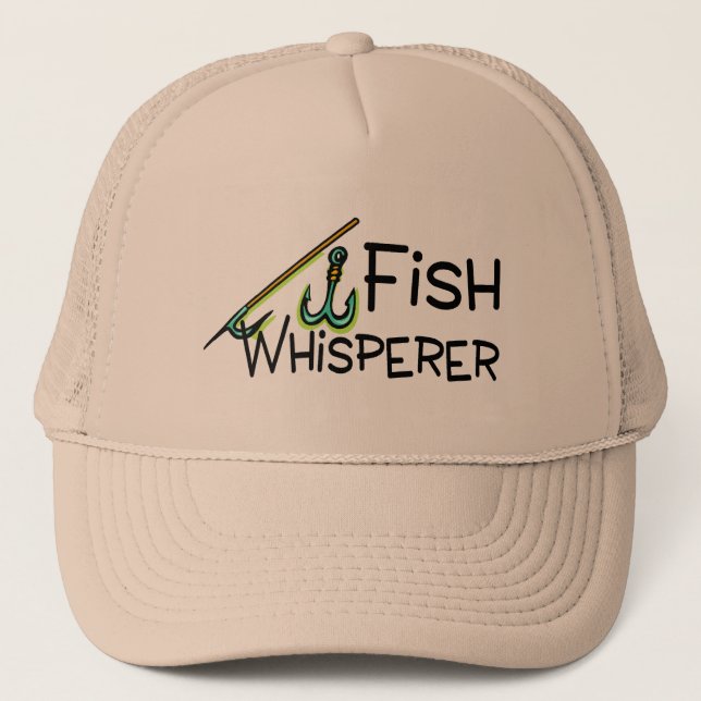 Gorra De Camionero Whisperer de los pescados (Anverso)