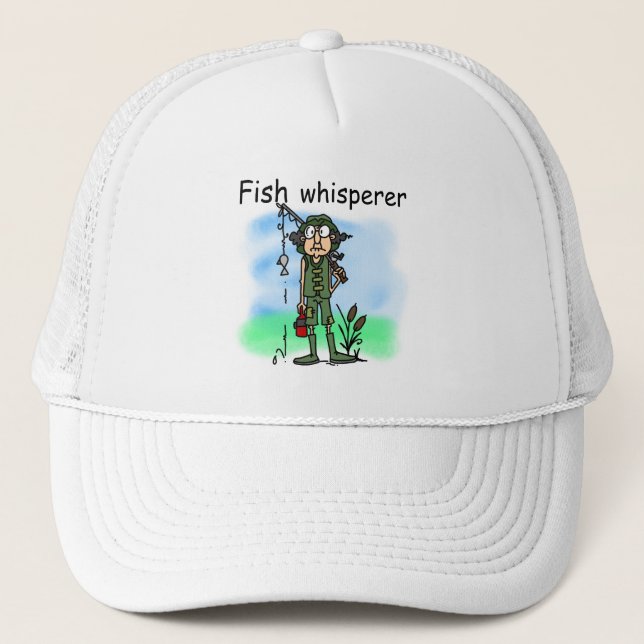 Gorra De Camionero Whisperer de los pescados (Anverso)
