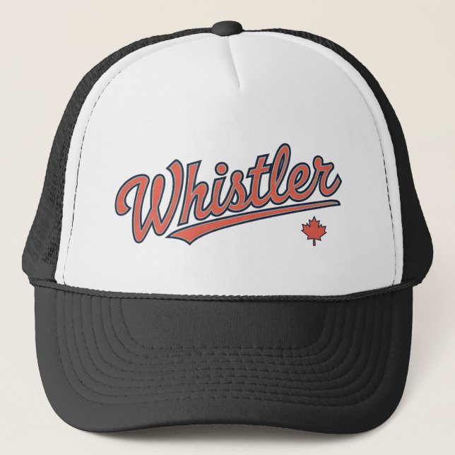 Gorra De Camionero Whistler BC (Anverso)