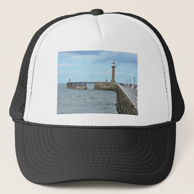 Gorra De Camionero Whitby en North Yorkshire, Inglaterra. (Anverso)
